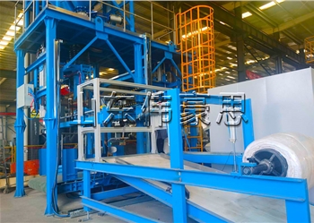 除塵灰智能噸袋包裝機(jī)，全自動噸包秤車間現(xiàn)場