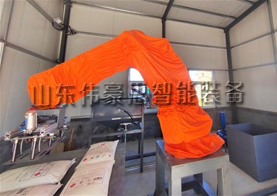 碳酸氫鈉全自動破袋機，銀川全自動拆包機器人