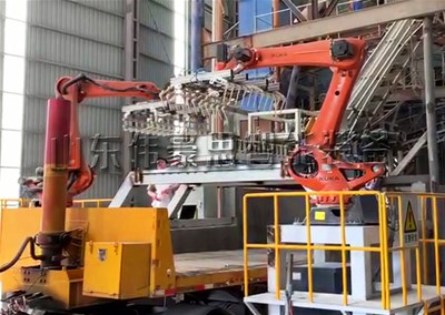 水泥袋自動(dòng)裝車(chē)機(jī)械手，機(jī)器人自動(dòng)裝車(chē)系統(tǒng)供應(yīng)