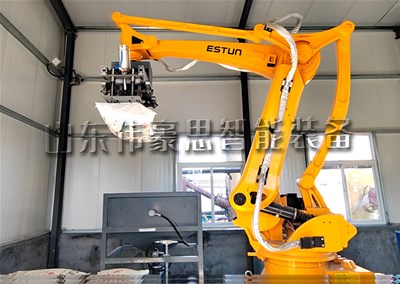編織袋機(jī)械手自動(dòng)破包機(jī)，碳酸氫銨全自動(dòng)拆包設(shè)備