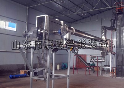 片堿管鏈粉體輸送機(jī) 管鏈機(jī)實現(xiàn)長距離輸送