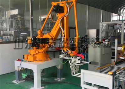 微波爐箱自動碼垛機器人，機械手全自動碼垛機設備