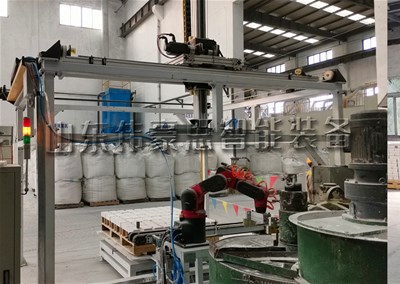 混凝土轉(zhuǎn)機器人碼垛機，全自動碼垛機整套設備