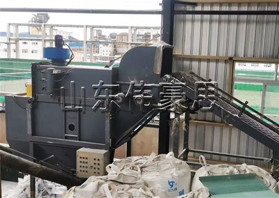 純堿自動破袋投料站，自動拆袋機(jī)使用案例