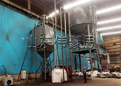 碳粉噸袋拆包投料裝置，東營無塵噸袋破袋機案例